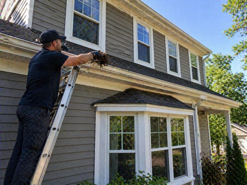 Downspout Blockage Removal in Baltimore, MD