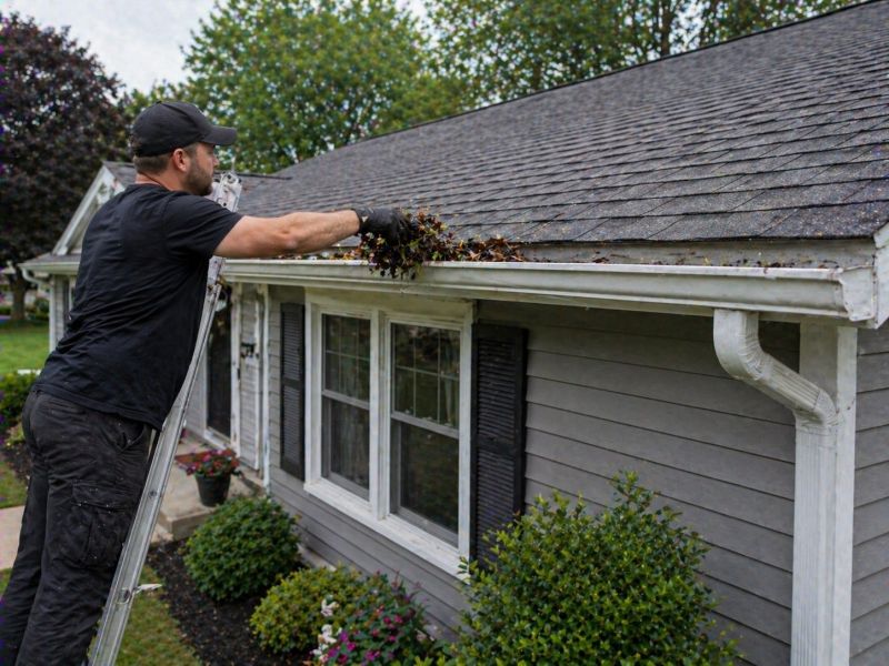 Garage Gutter Cleaning in Monmouth County, NJ