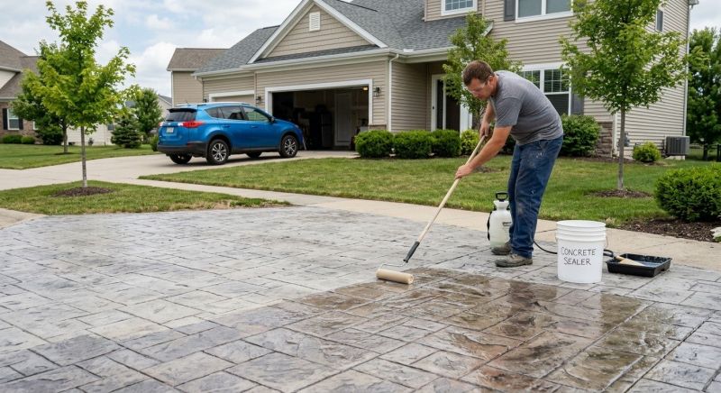 Paver Driveway Sealing in Renton, WA